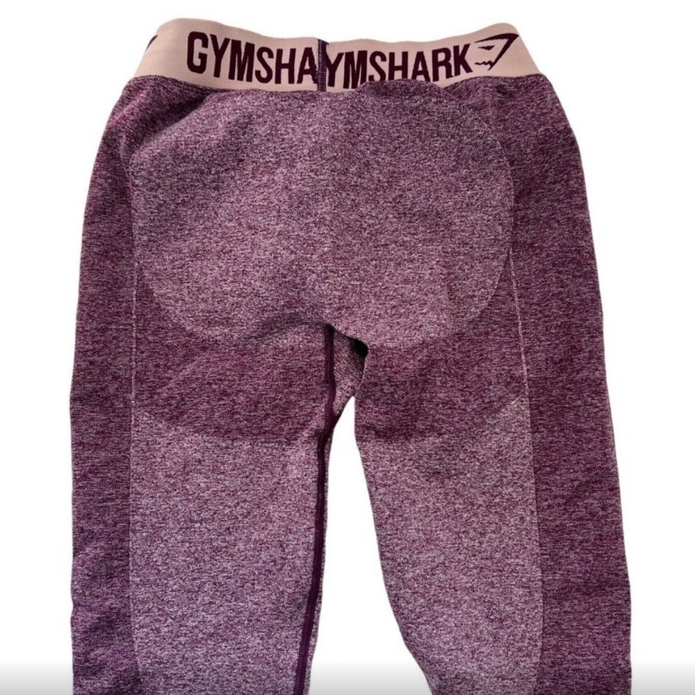 Gymshark Ruby Marl Flex Leggings Size Xs Butt Enh… - image 3